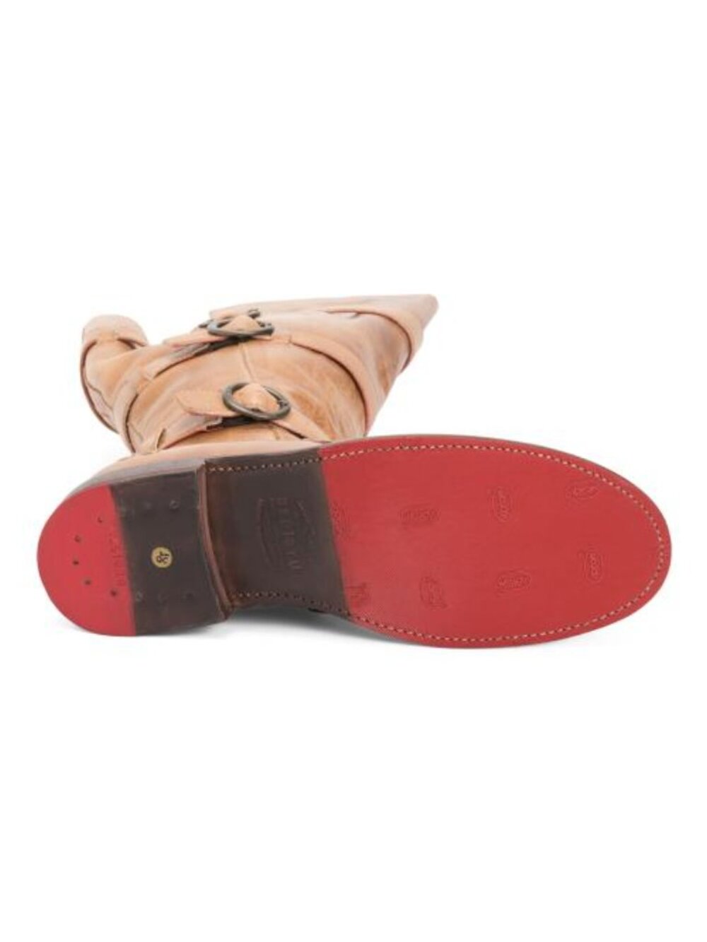 BED/STU Made In Mexico Leather Kitty Boots - Picture 3 of 3